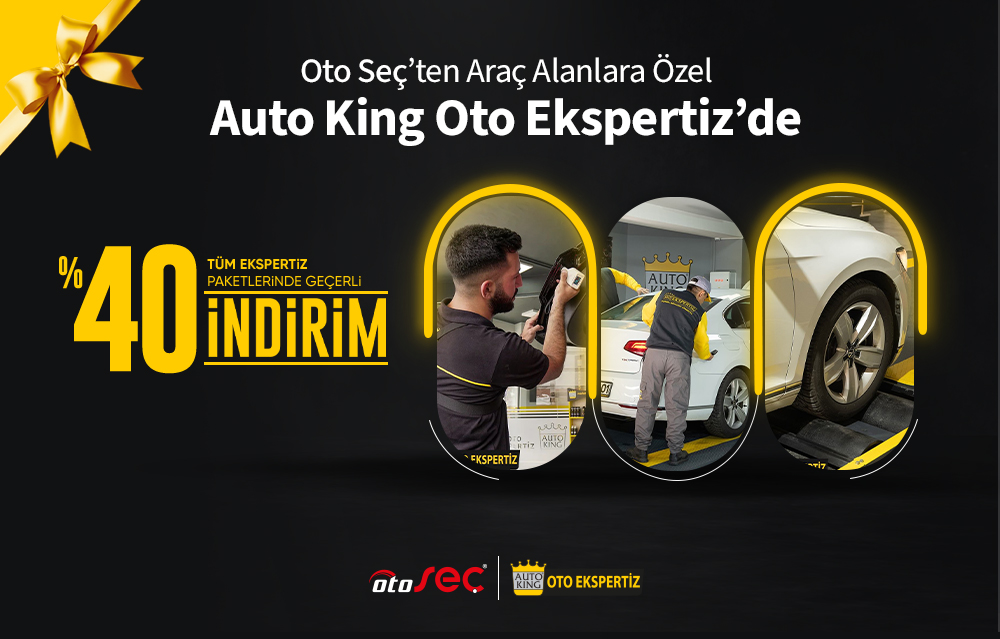 OTO SEÇ'ten Araç Alanlara Özel: Auto King Oto Ekspertiz Diyarbakır Şubesinden: %40 İndirim !