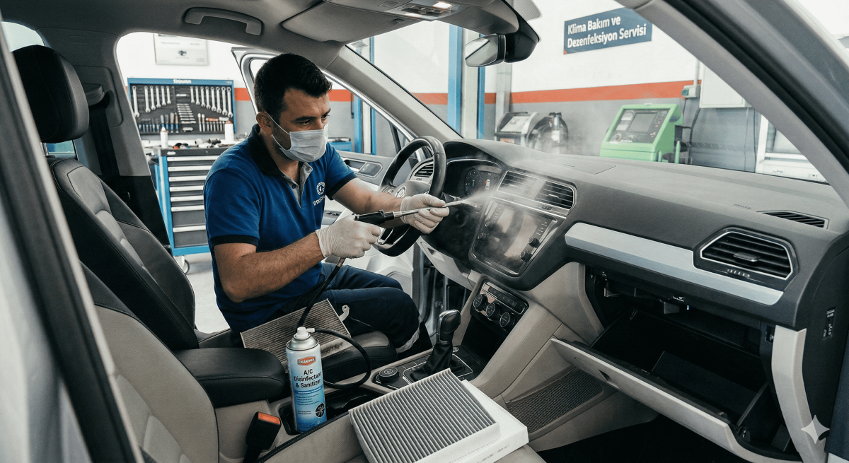 Araç Klima Dezenfeksiyonu Nedir?