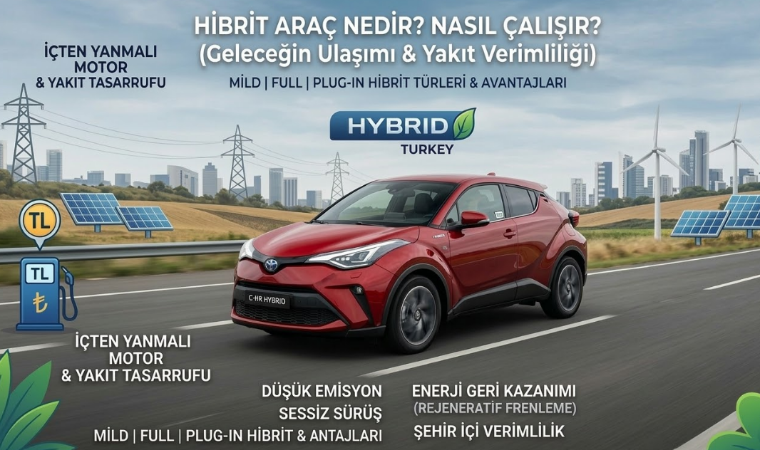 Hibrit Araç Nedir? Avantajları, Dezavantajları ve Türleri